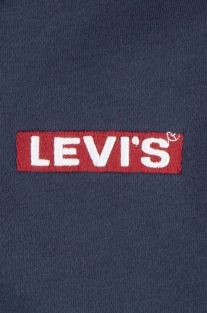 Chłopiec Levi's Bluza niemowlęca BOXTAB FULL ZIP HOODIE 6EJ762 granatowy