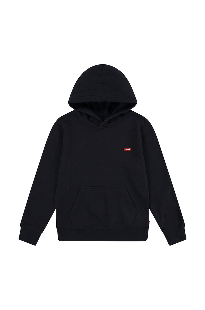 Levi's bluza copii MINI BATWING HOODIE uni negru 8EL452