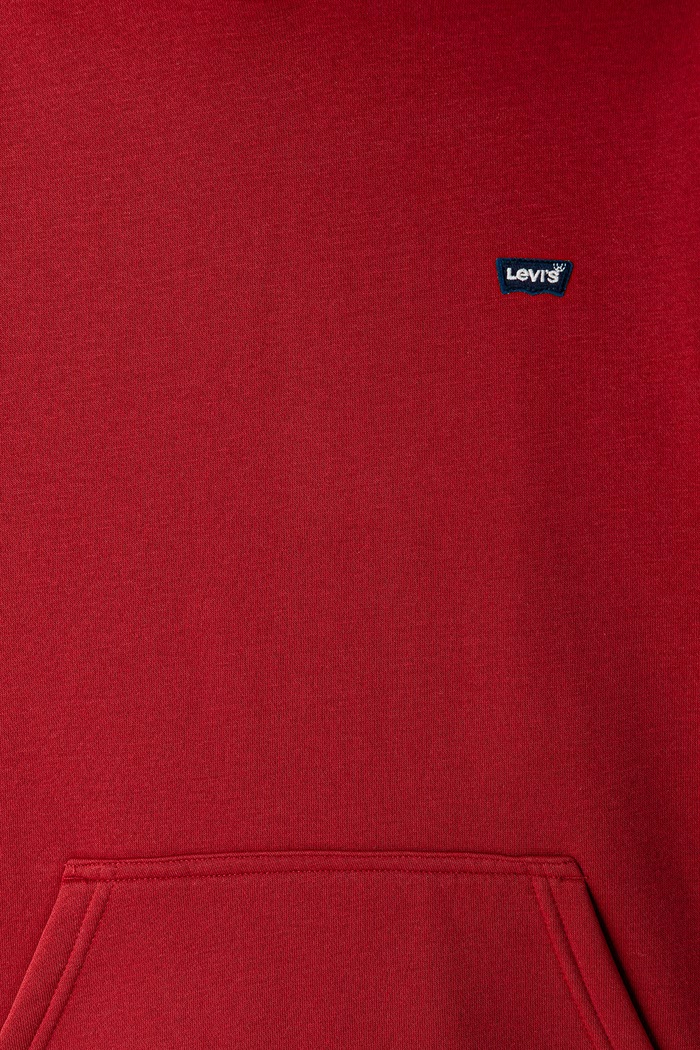 CHLAPEC Levi's mikina s kapucí dětská s bavlnou MINI BATWING HOODIE 9EL452 červená