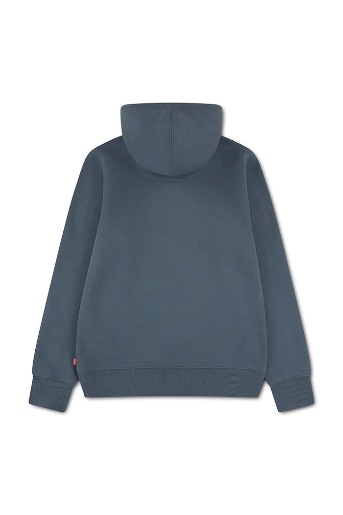 Levi's bluza z kapturem dziecięca z bawełną MINI BATWING HOODIE 9EL452 niebieski SS26