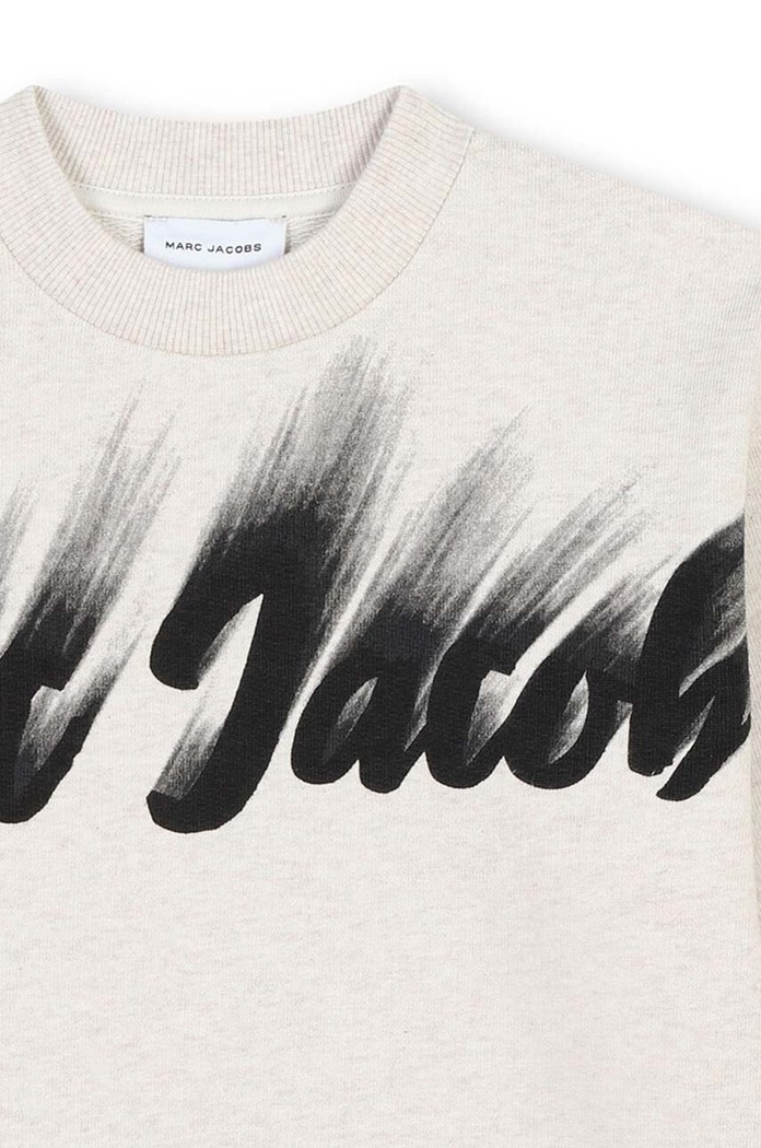 Κοριτσίστικα Παιδική βαμβακερή μπλούζα Marc Jacobs W60297.102.108 μπεζ