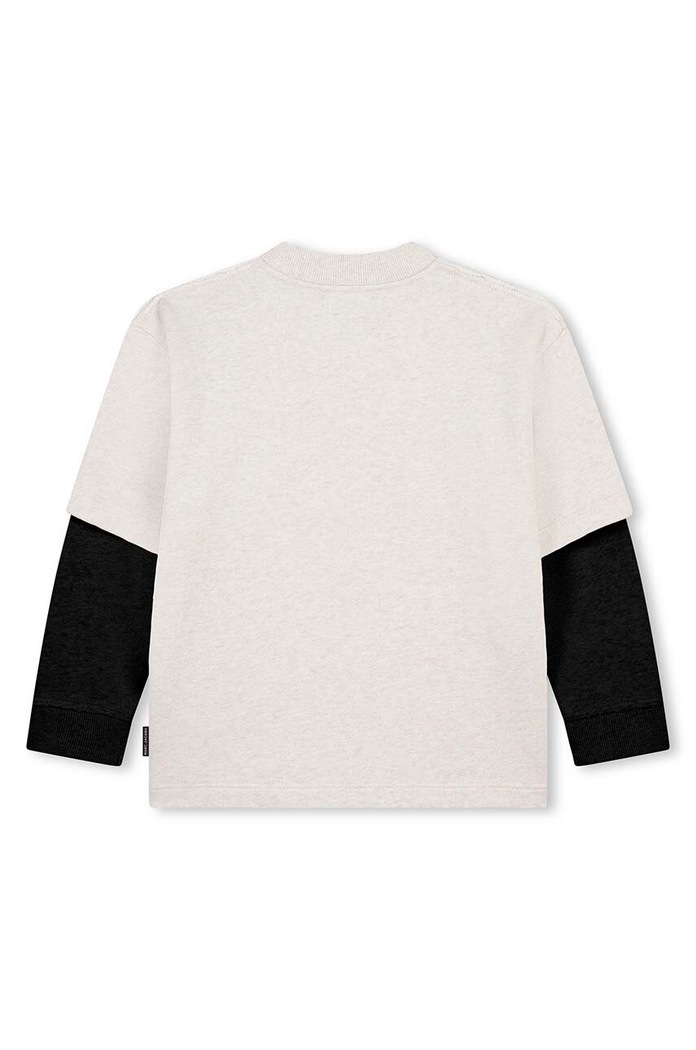 Dětská bavlněná mikina Marc Jacobs W60297.156 béžová AW24