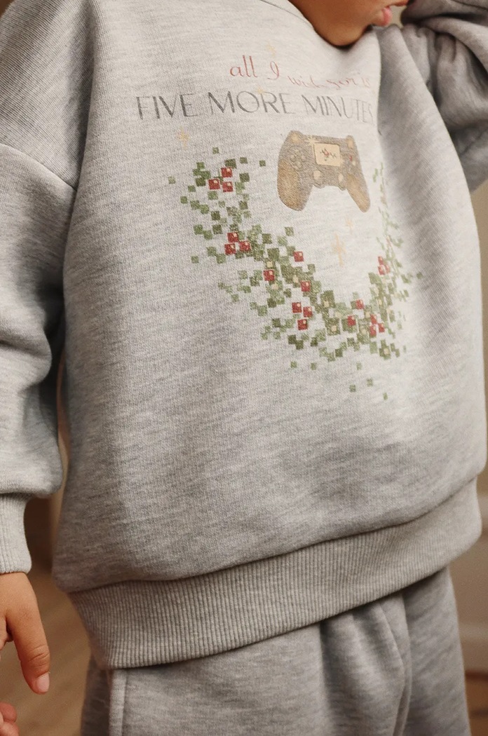 Detská mikina Konges Sløjd LOU SWEAT SHIRT OCS KS102021