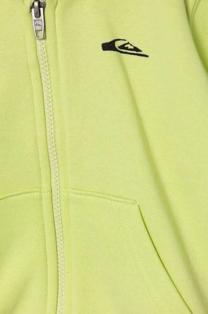 CHLAPEC Dětská mikina Quiksilver GRAPHIC ZIP HOODIE AQKFT03047 zelená