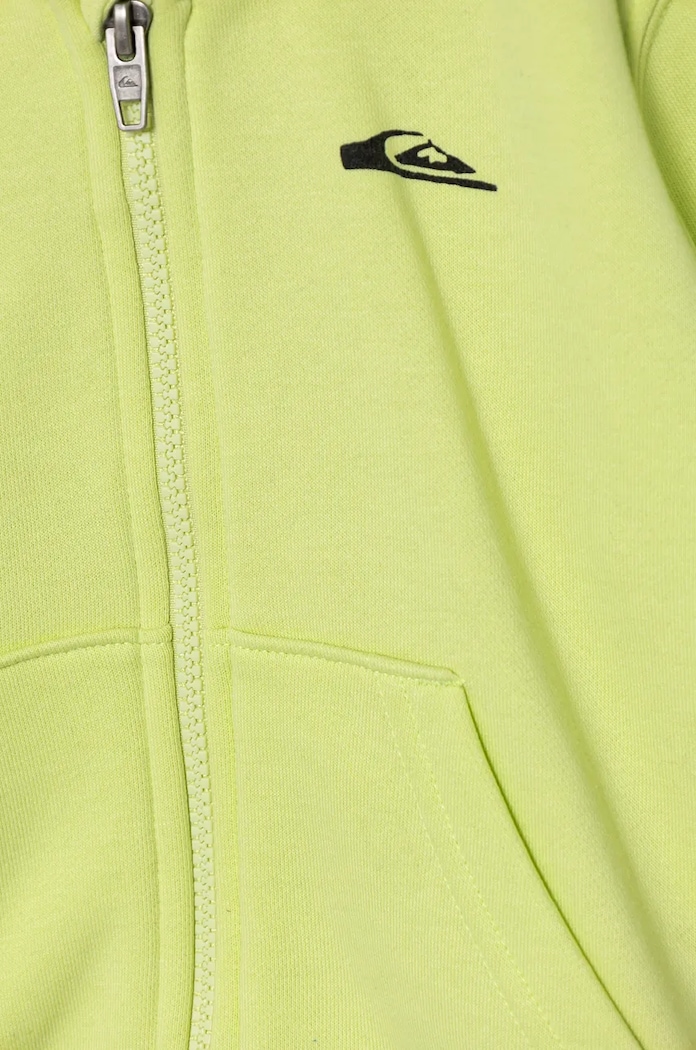 CHLAPEC Dětská mikina Quiksilver GRAPHIC ZIP HOODIE AQKFT03047 zelená