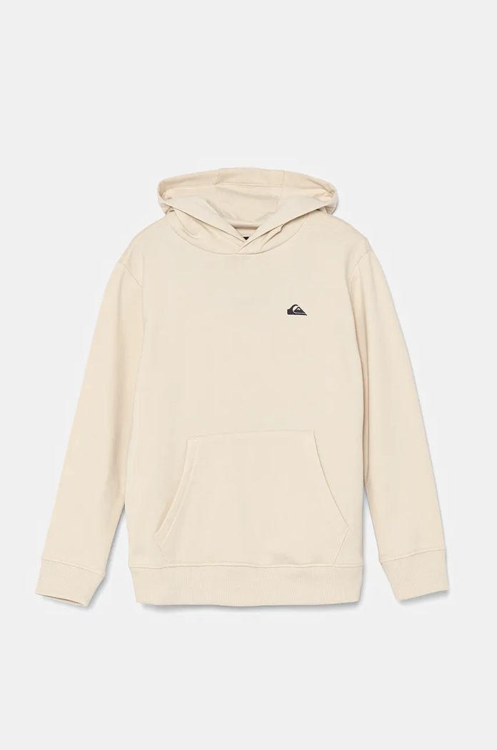 Dětská mikina Quiksilver BASIC HOODIE s kapucí béžová EQBFT03889