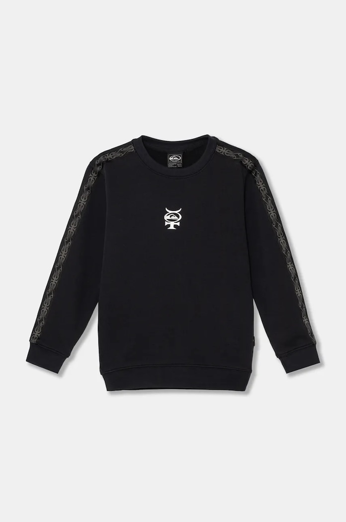 Παιδική μπλούζα Quiksilver MERCURY CREW στάμπα μαύρο AQBFT03111