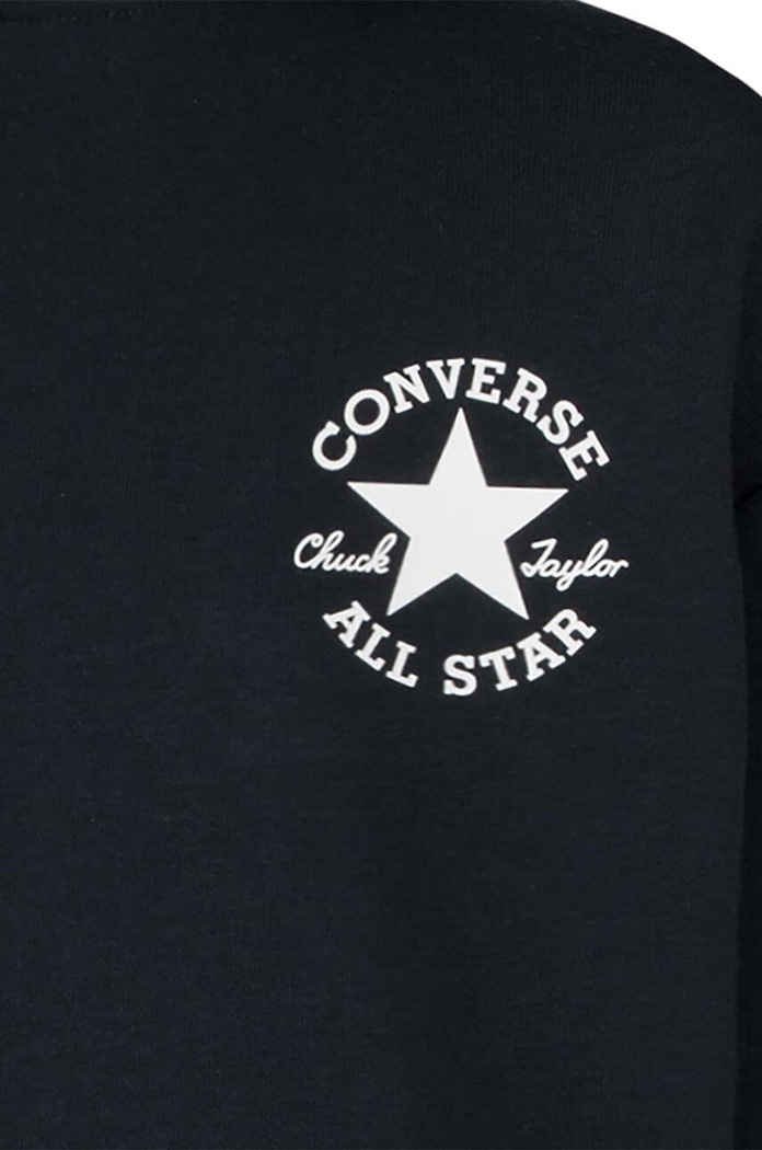 Момче Детски суичър Converse 9CF391 черен