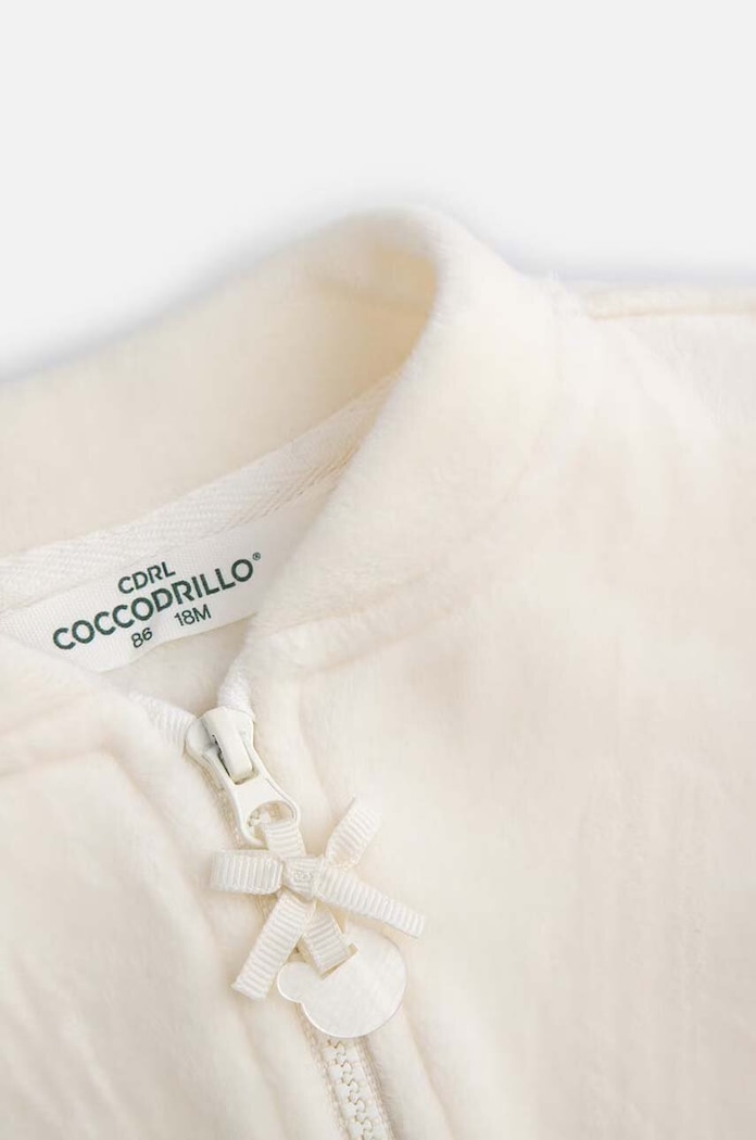 Chłopiec Coccodrillo bluza niemowlęca ZC4132202CGN beżowy