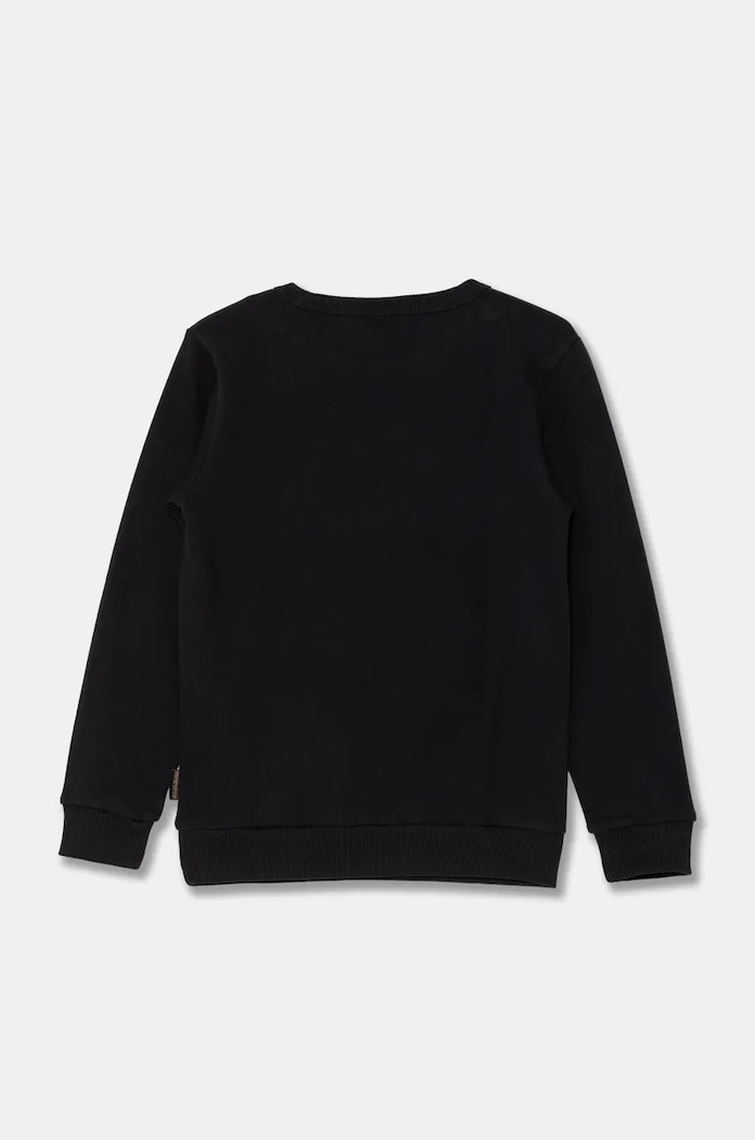 Παιδική μπλούζα Napapijri B-CHAMOIS C NP0A4HY30411.134.164 μαύρο AW24