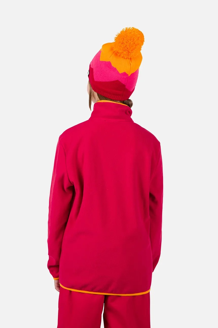 Βρεφική μπλούζα fleece Rossignol STRAWPILE RLNYL05 κόκκινο