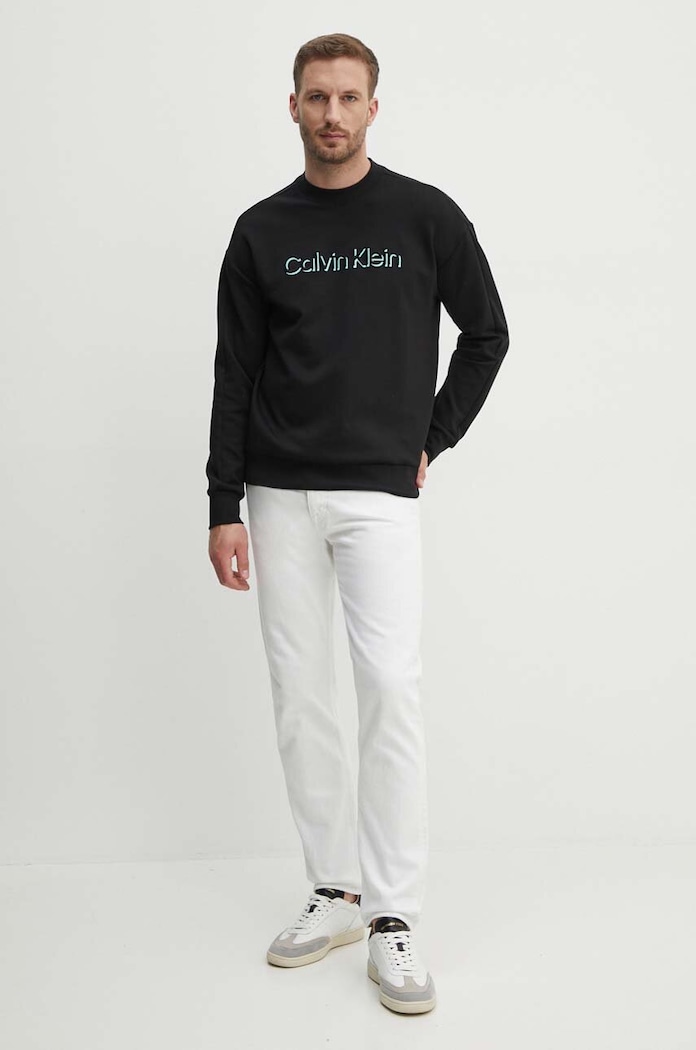 Calvin Klein bluza K10K113081 czarny AW24