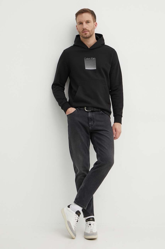 Mikina Calvin Klein K10K113087 černá AW24