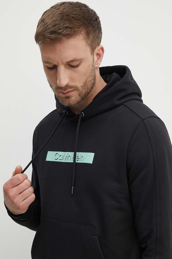 Bluza bawełniana Calvin Klein K10K113090 czarny
