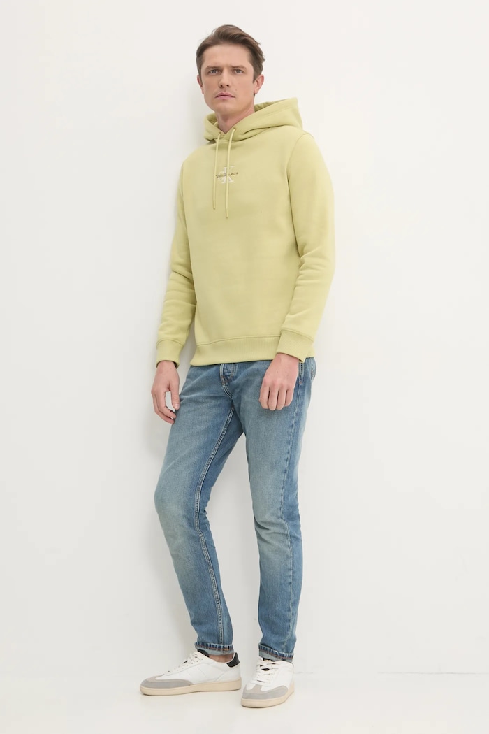 Calvin Klein Jeans felső J30J325629 zöld SS25