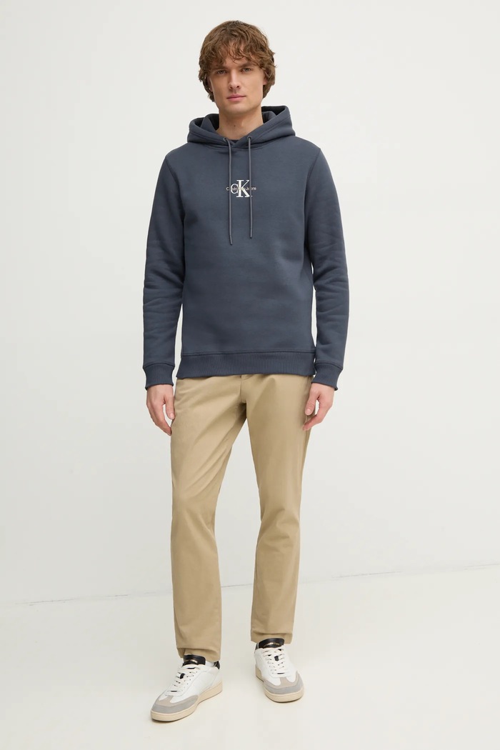 Calvin Klein Jeans Mikina Calvin Klein Jeans J30J325629 modrá SS25