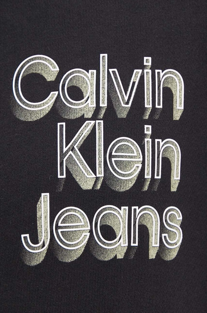 Calvin Klein Jeans bluza bawełniana J30J325927 czarny