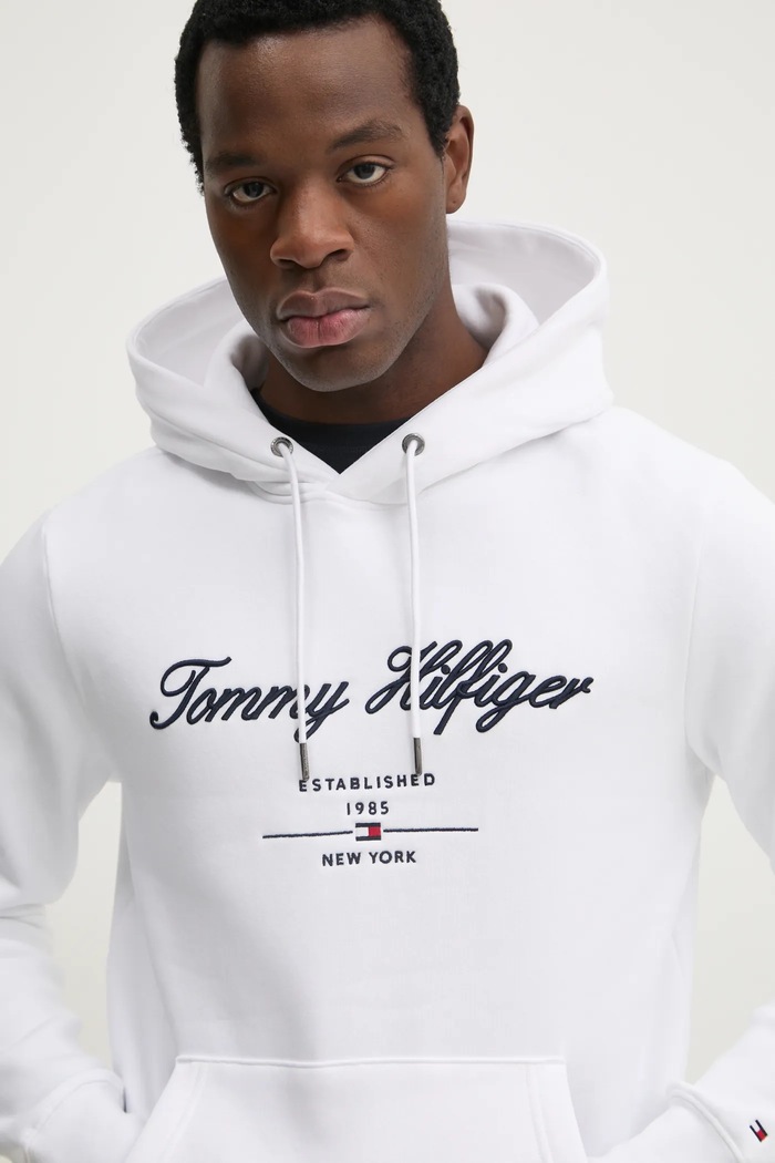 Dukserica Tommy Hilfiger MW0MW33631 bijela