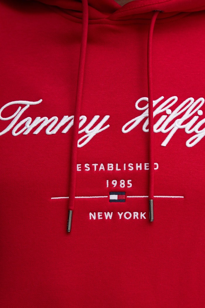 Mikina Tommy Hilfiger MW0MW33631 červená