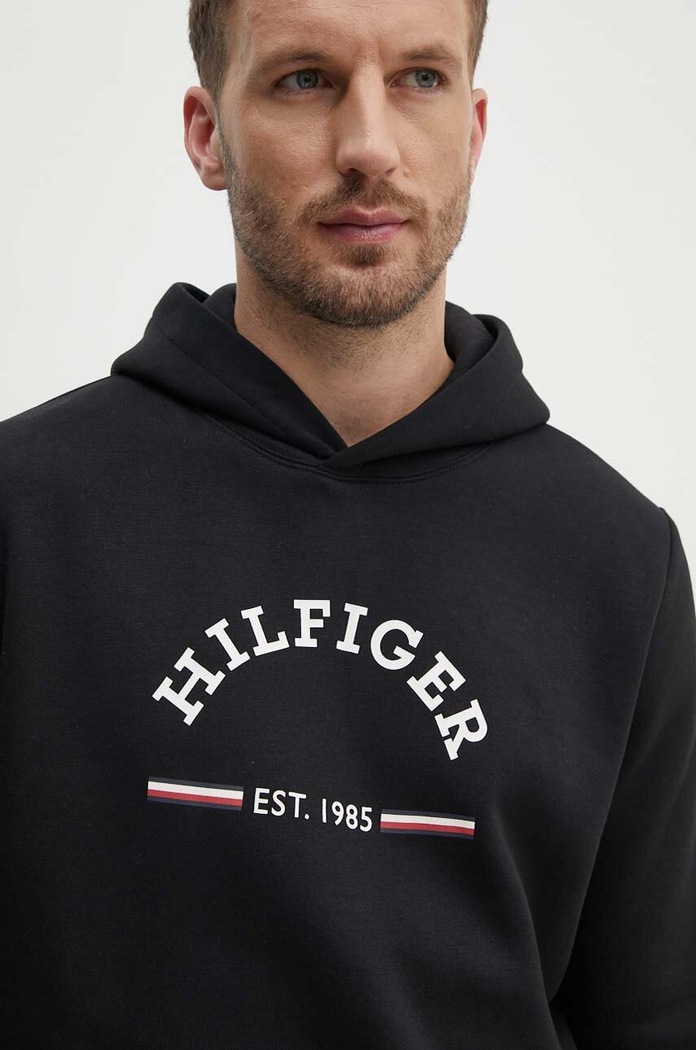 Mikina Tommy Hilfiger černá MW0MW35568