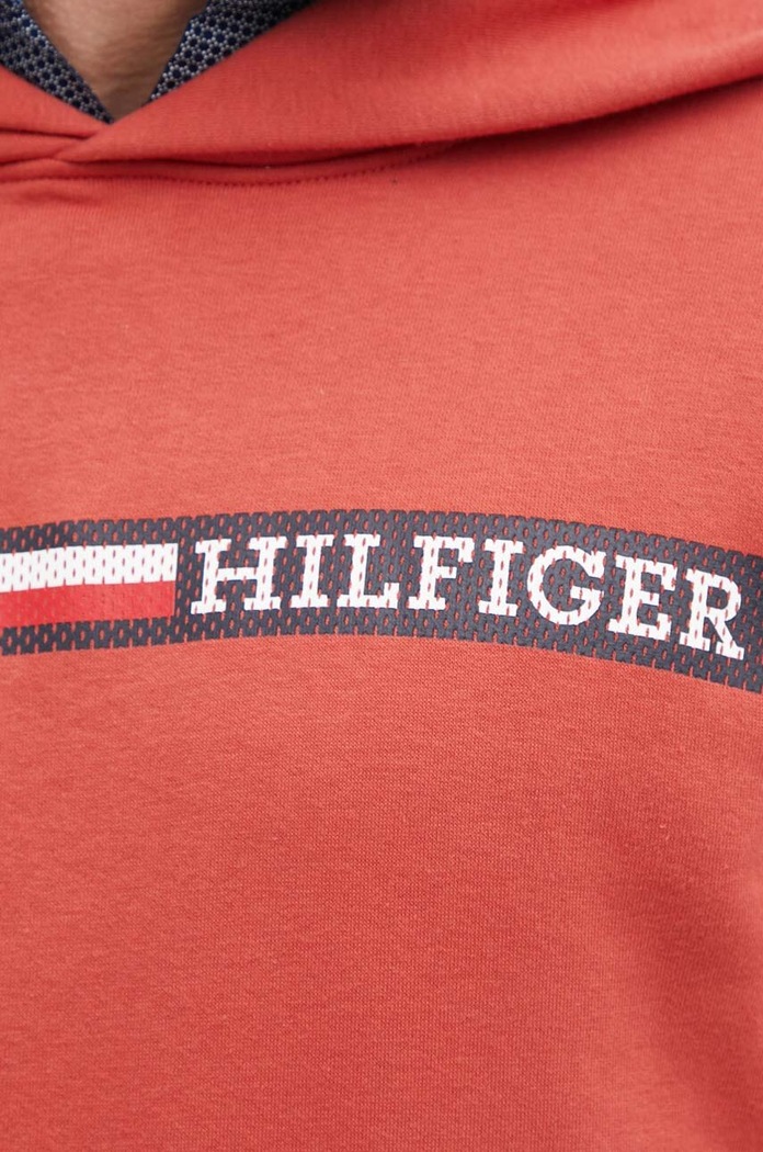 Mikina Tommy Hilfiger MW0MW36737 červená