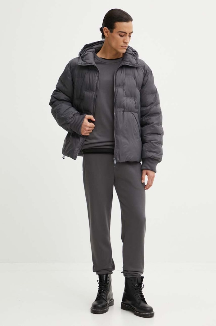 Iceberg bluza bawełniana E0116300 szary AW24