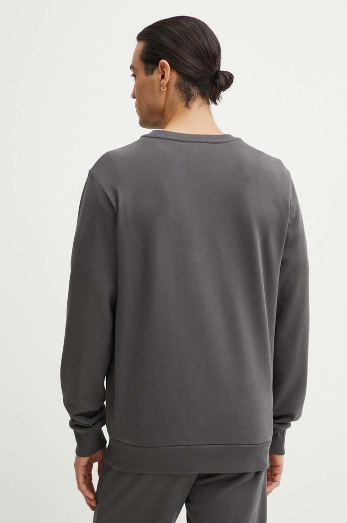 Odzież Iceberg bluza bawełniana E0116300 szary