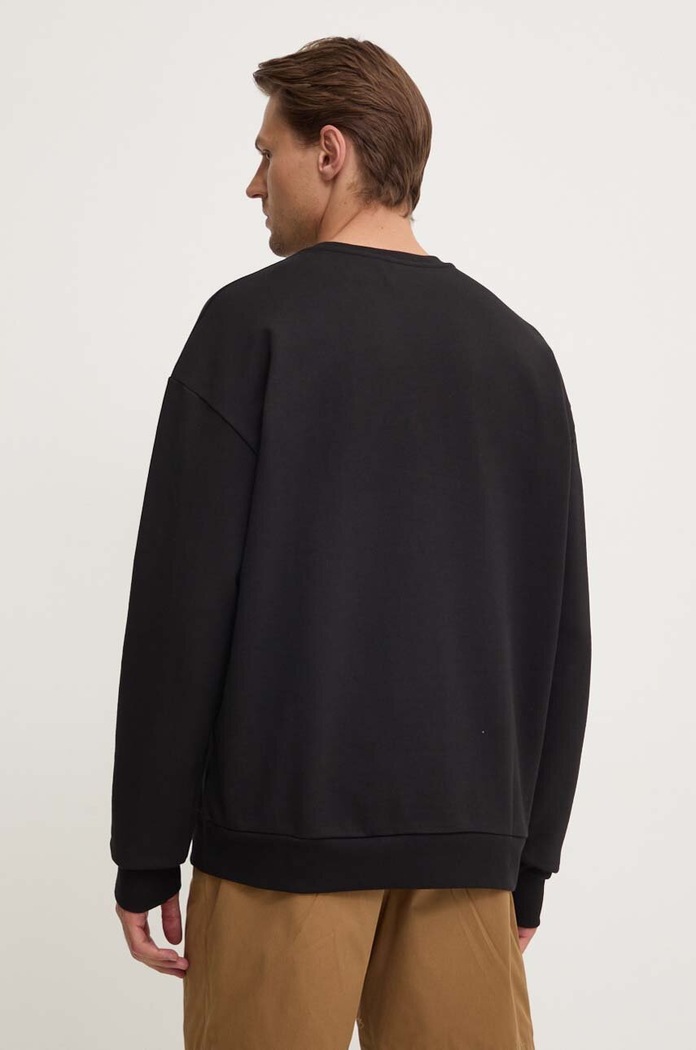 Îmbrăcăminte Iceberg hanorac de bumbac E052.6341 negru