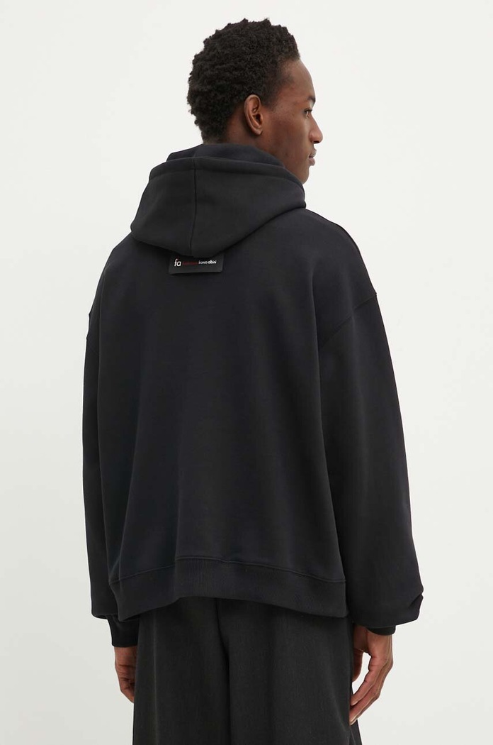 MSGM bluza bawełniana czarny 3740MM133.247795