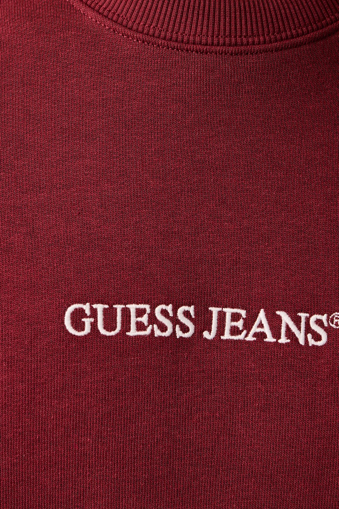 Bluza męska z bawełną Guess Jeans bordowy M4YQ19.K9V31
