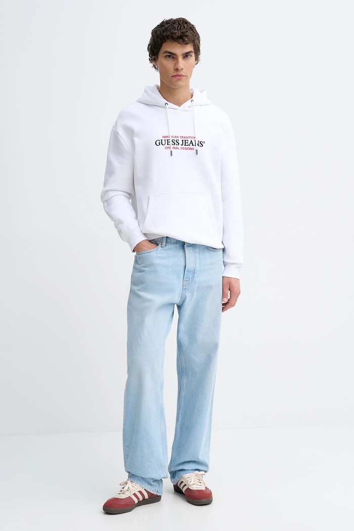 Guess Jeans felső M4YQ23.K9V31 fehér SS26