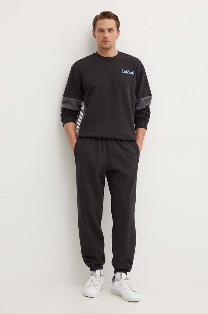 adidas Originals bluza Adibreak Crew IY4853 czarny AW24