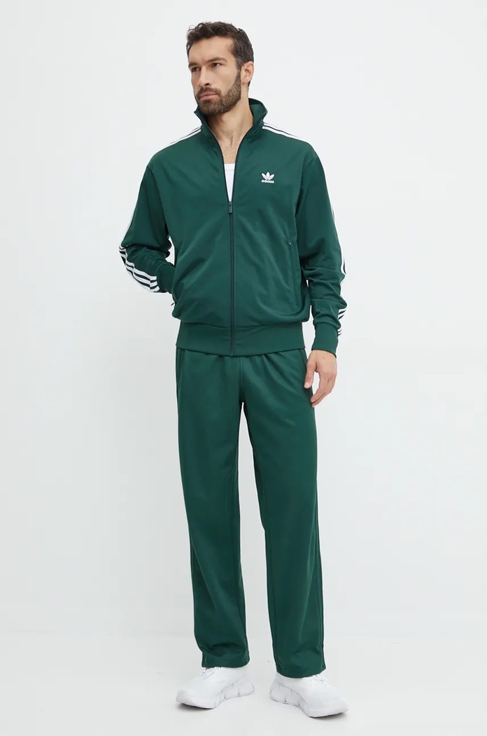 adidas Originals bluza Adicolor Classics Firebird IY9892 verde AW24