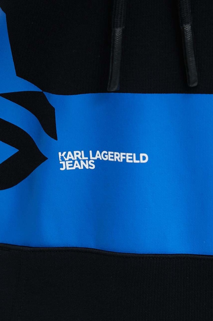 Karl Lagerfeld Jeans bluza 245D1801 czarny