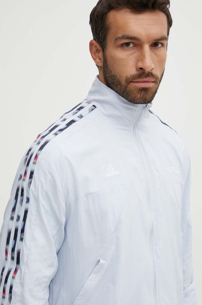 Geaca Pride adidas IY9980 albastru