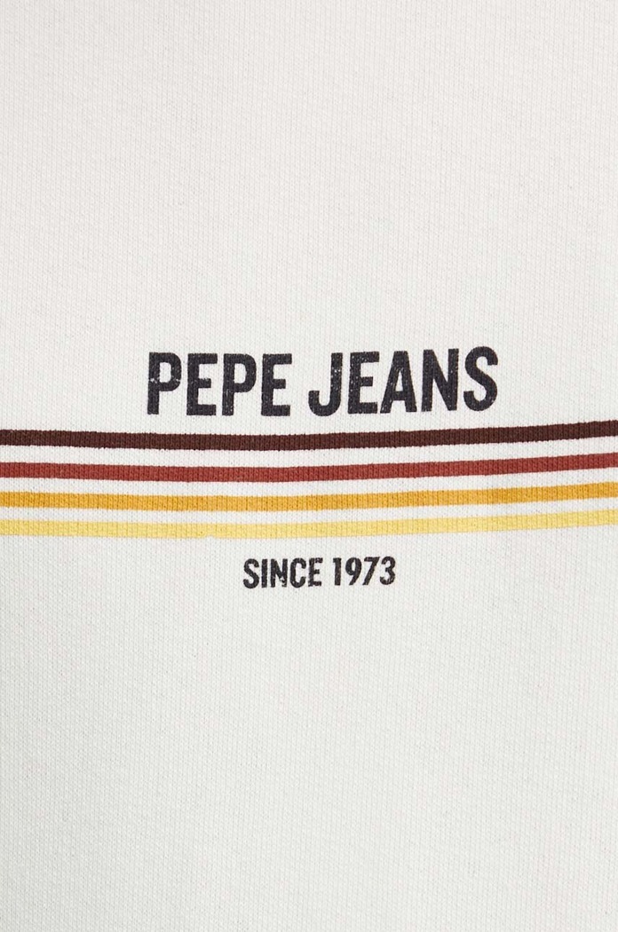 Pamučna dukserica Pepe Jeans SANDER PM582693 bež