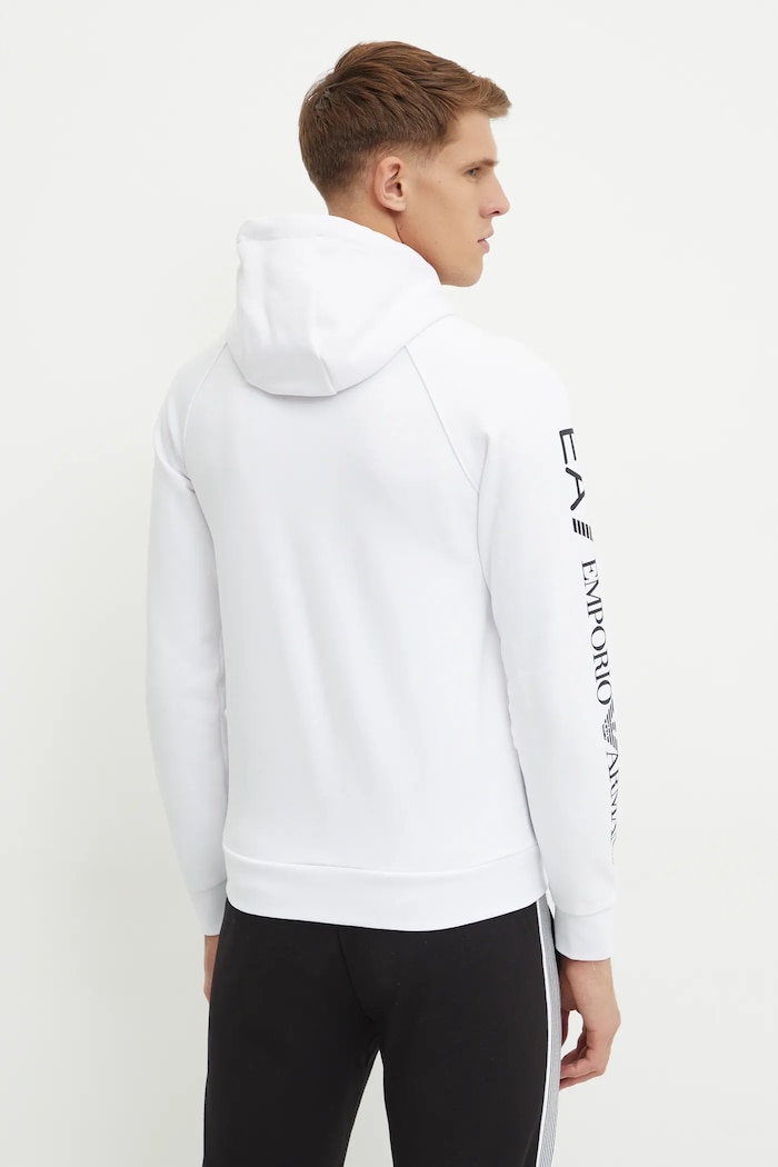 Oblečení Mikina EA7 Emporio Armani PJ07Z.8NPM22.1101 bílá
