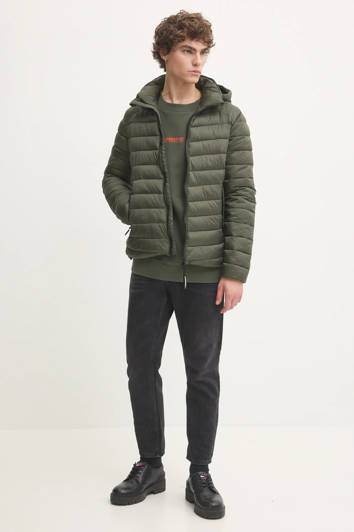Superdry bluza M2013734A.ZC3 verde AW24