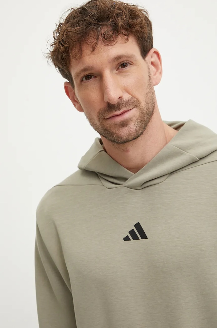 Dukserica za trening adidas Performance Designed for Training zelena JE6690