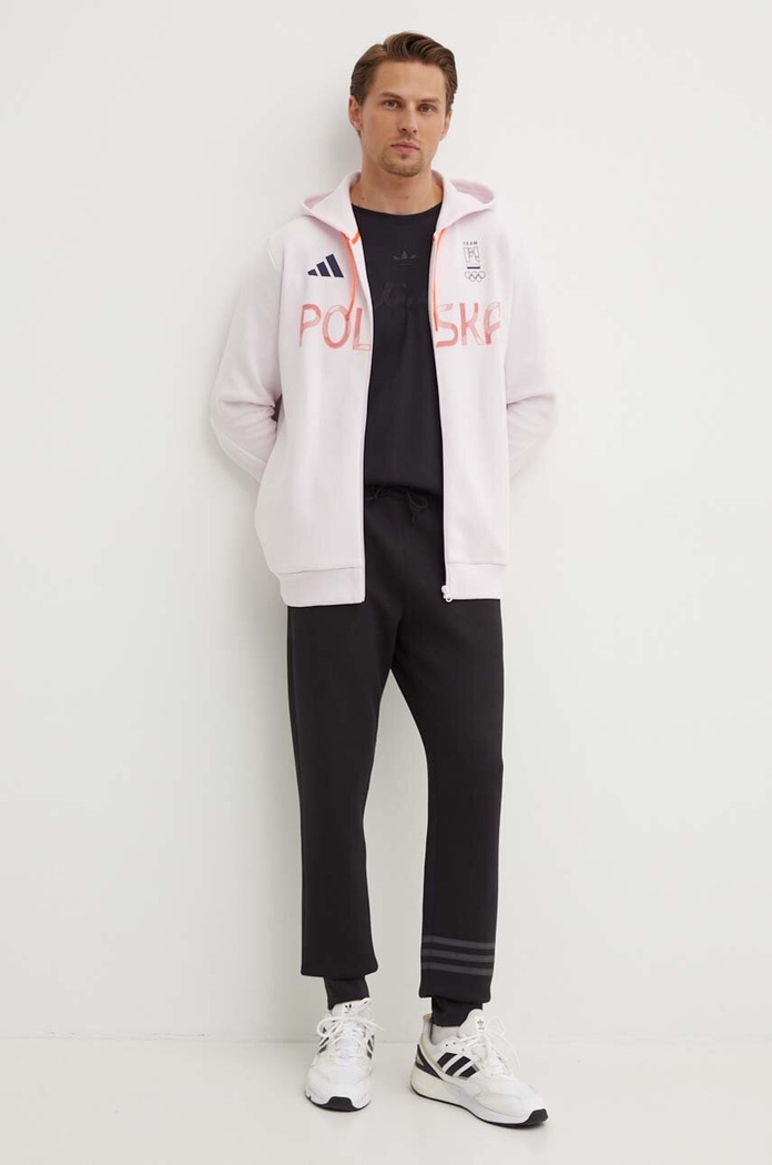 adidas Performance felpa tuta Olympic JF6684 rosa AW24