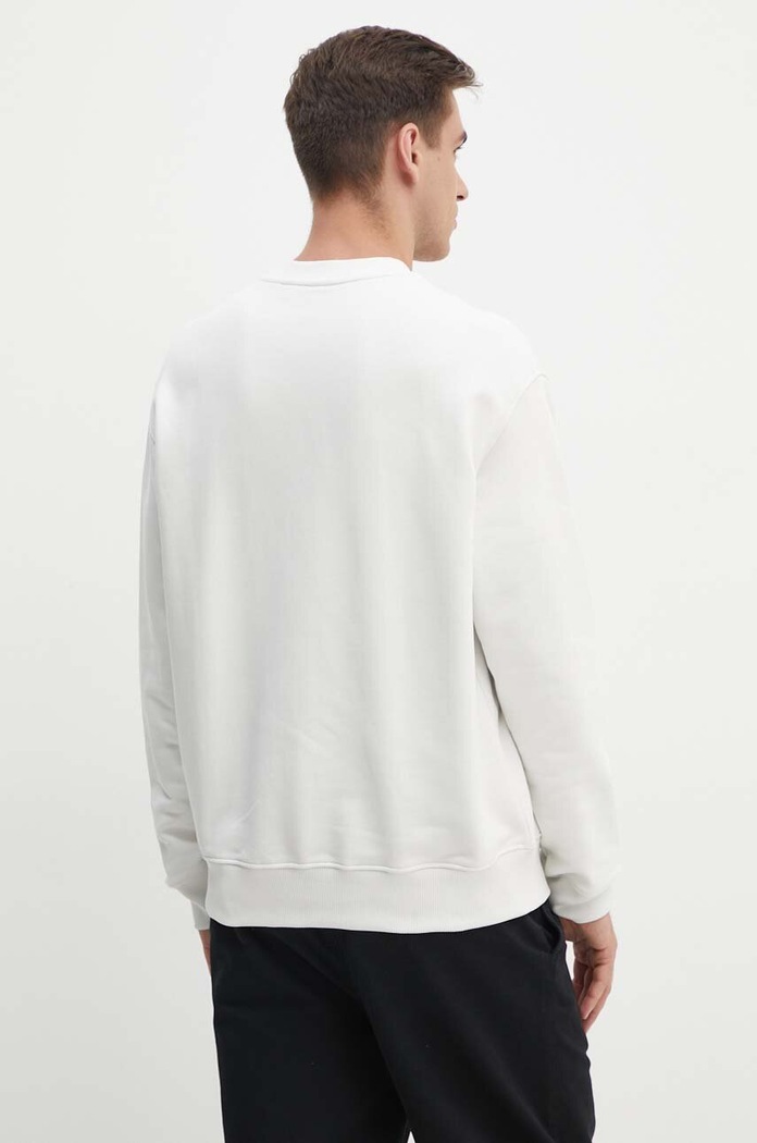 Odzież Armani Exchange bluza bawełniana 6DZMBA.ZJADZ biały