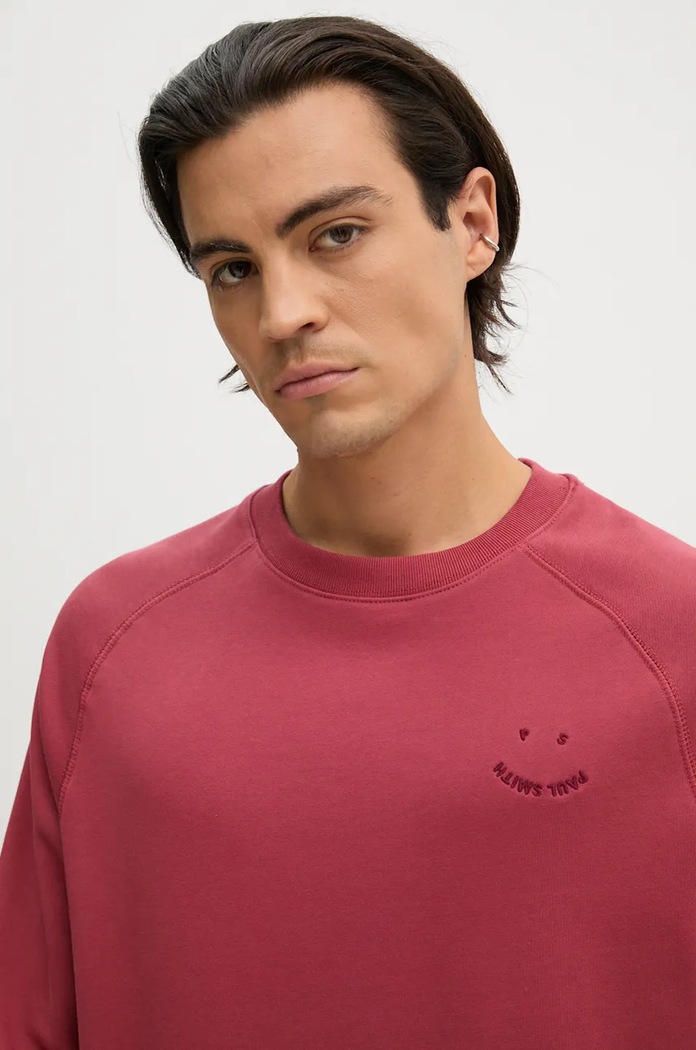 PS Paul Smith pamut melegítőfelső rózsaszín M2R.958XE.N22126