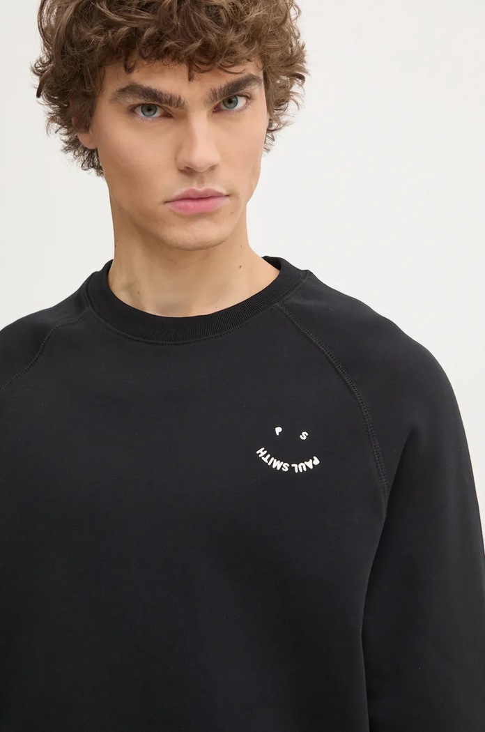 PS Paul Smith bluza bawełniana czarny M2R.958XE.N22126