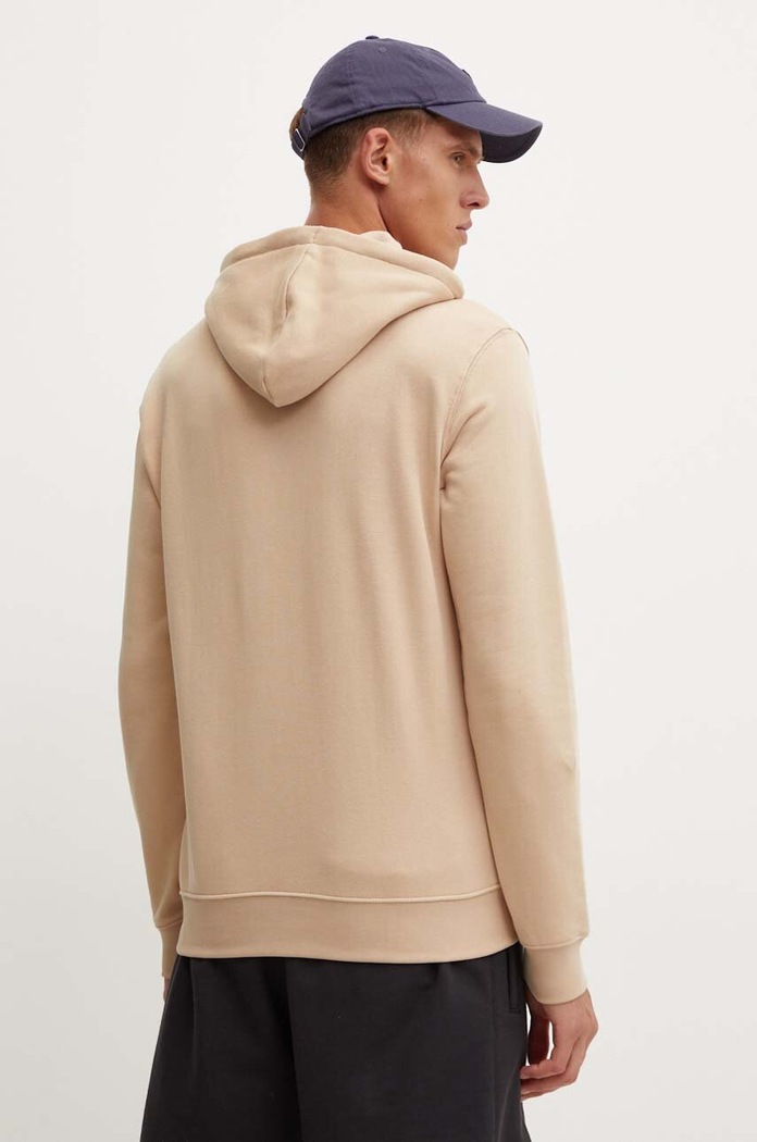 Ρούχα Βαμβακερή μπλούζα adidas Originals IZ2359 μπεζ