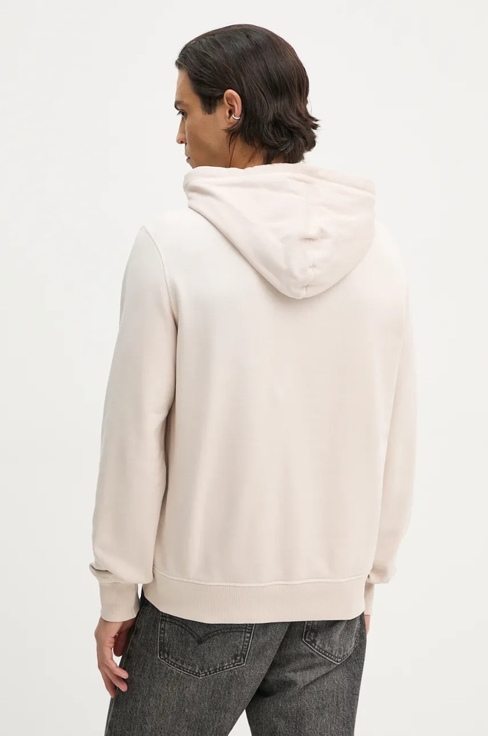 Дрехи Памучен суичър Diesel S-GINN-HOOD-K44 A14022.0KMAM бежов