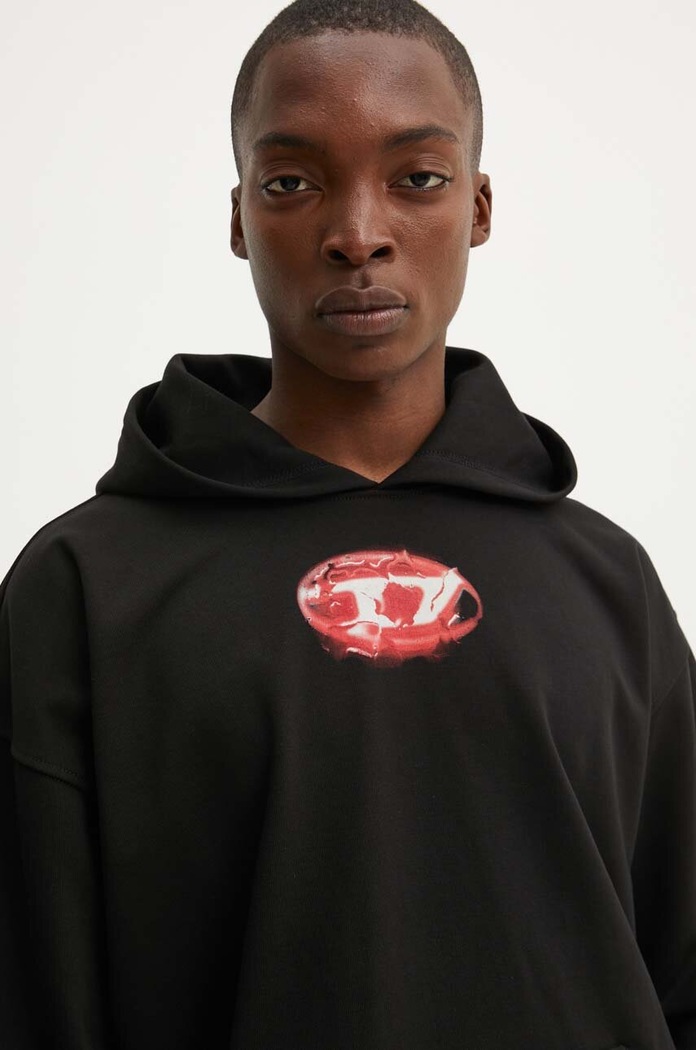 Diesel bluza S-BOXT-HOOD-K3 czarny A15724.0HAYT