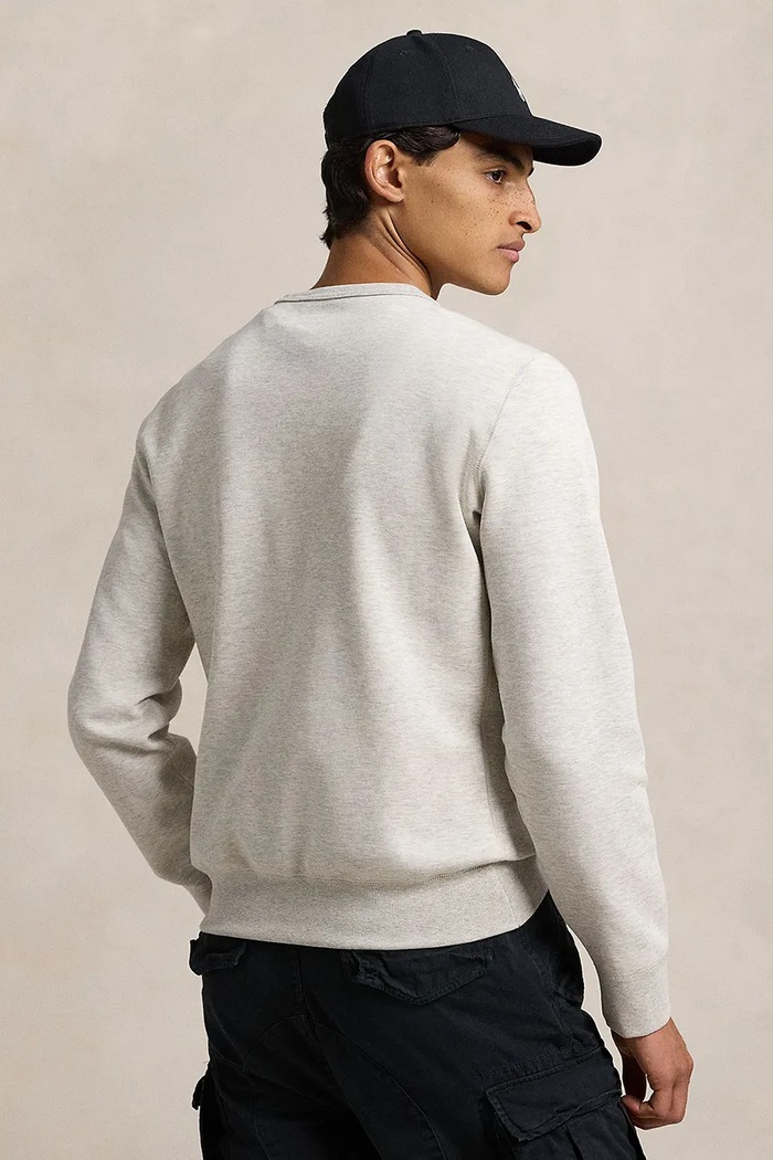 Polo Ralph Lauren Суичър мъжки с памук 710888284 сив AA00