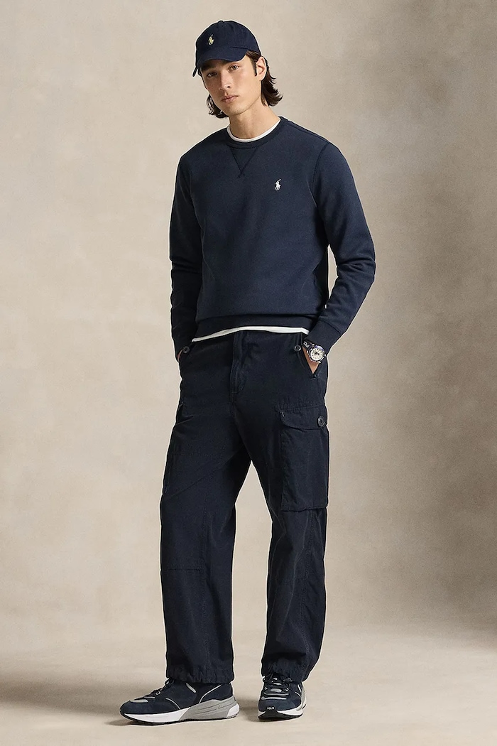 Oblečení Mikina Polo Ralph Lauren 710888284 námořnická modř