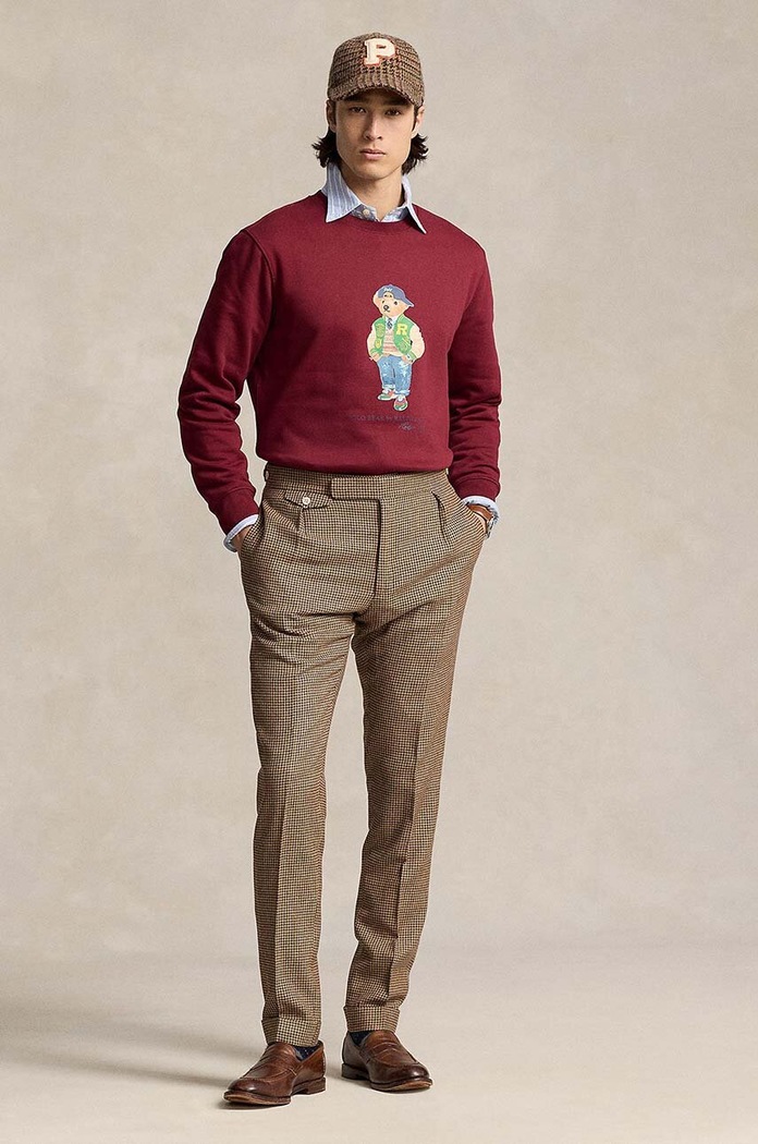 Oblečení Mikina Polo Ralph Lauren 710953718 burgundské