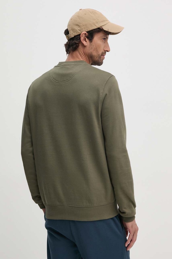 Odzież Barbour bluza bawełniana MOL0643 zielony
